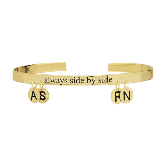 PERSONALIZED DESIGN BRACELET | 925 SILVER GOLD PLATED