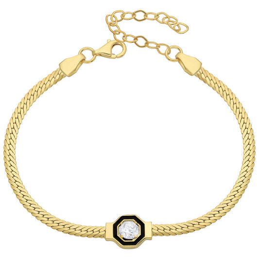 SERENAY BASIC BRACELET | 925 SILVER GOLD PLATED