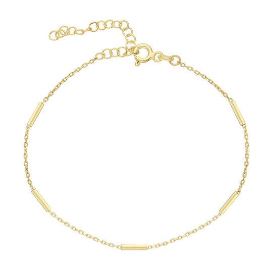 VEKO BASIC BRACELET | 925 SILVER GOLD PLATED