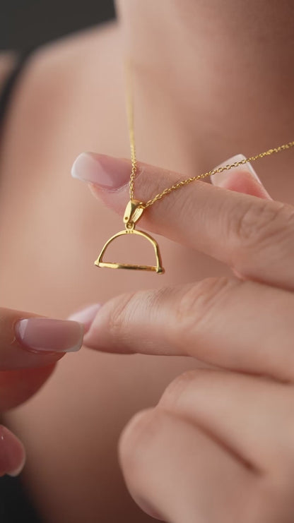 Vintage Mia Necklace | 925 Silver Gold Plated