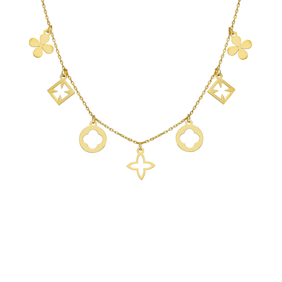 Elenora Charm Kolye | 925 Ayar Gümüş